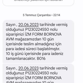 Gratis Para İadesi Yapmıyor