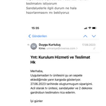 Vivense Satış Sonrası Mağduriyeti