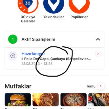 Migros Yemek İl Pollo Del Capo Parasını Aldığı Siparişi Teslim Etmedi
