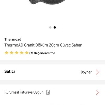 Vodafone Her Şey Yanımda Kargo Ücreti Talebi
