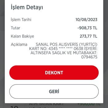 Altınsefa (altinsefa.com.tr) Param İade Edilmedi