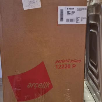 Arçelik Portatif Klima Açık Kutu Geldi Değiştirmiyor
