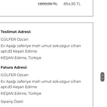 The Moose Bay Şirketinden Yapmış Olduğum Alışveriş