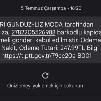 Lizbutik.com Liz Butik Şikayet