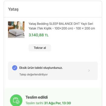 Hepsiburada, Yataş Bedding, Horoz Lojistik Pişmanlıklar!