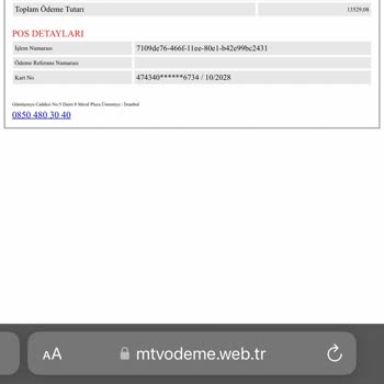 Mtvodeme.web.tr MTV İşlem Ücreti İade