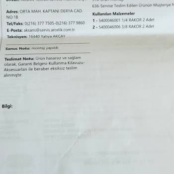 Arçelik Klima Arızası Ve Arızadan Anlamayan Yetkili Servisler