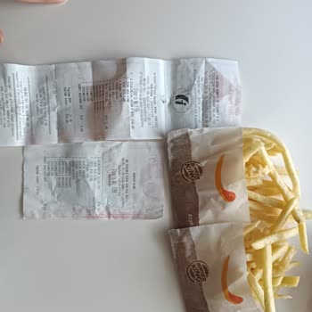 Burger King Ödemesi Yapılıp Verilmeyen Patates
