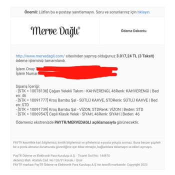 Merve Dağlı Sipariş Problemi