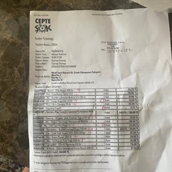 Şok Market Olan Ürünü Göndermeyip Para Alıyor