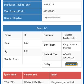 Sürat Kargo'nun Paketimi 1 Aydır Teslim Etmemesi
