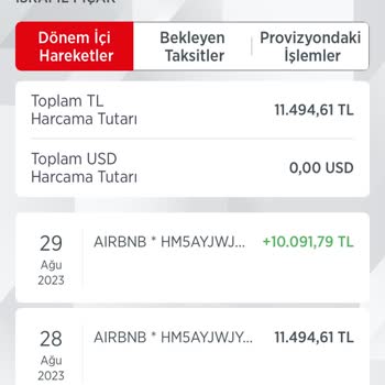 Airbnb Eksik Para İadesi