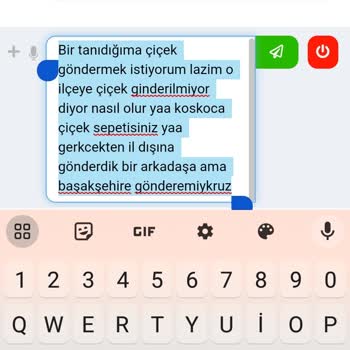 ÇiçekSepeti Sipariş İstanbul Başakşehir'e Girmiyor