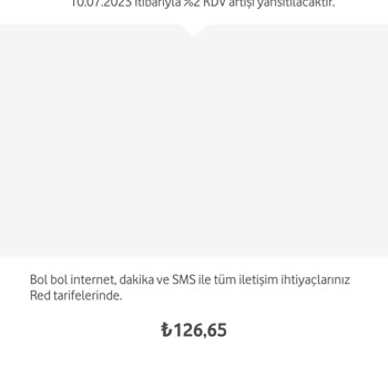 Vodafone Müşteri Aldatma Yolu