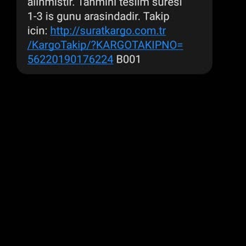 Zf Boutique Kargom Kayıp ve Para İadesi İstiyorum