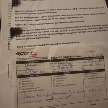 Skechers Spor Ayakkabısı Değişim