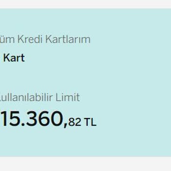 Garanti Bankası Limitimi Düşürdü