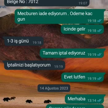 Rakip Turizm Geri Alınamayan Tutar