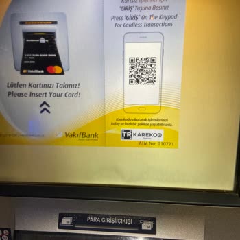 Ziraat Bankası Ortak VakıfBank ATM'si Parama El Koydu