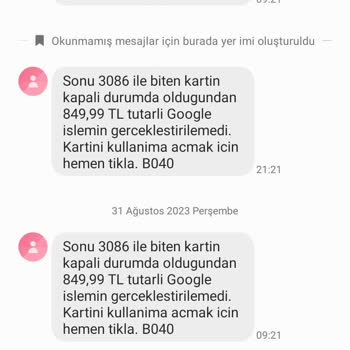 Papara Kartımda Google Para Çekmek İstiyor