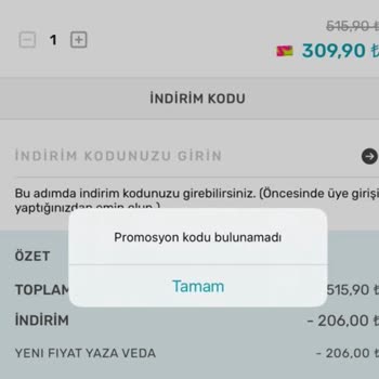 Watsons Geçersiz İndirim Kuponu