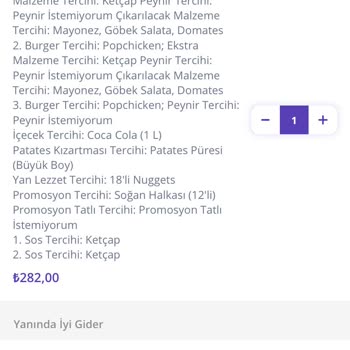 Getir Yemek, Burger King, Popeyes