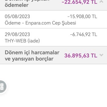 THY Bilet İade Ücretim Yansımadı