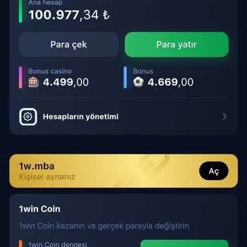 1win Ödeme Yapmıyorlar Çekme Sıkıntısı Var