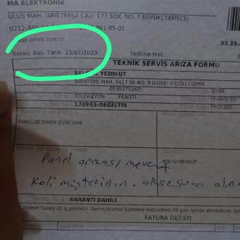 Fenoti Onvo Yetkili Servisi İlgisiz