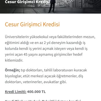 Halkbank Girişimci Kredisi Sorunları