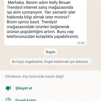 Yabancı Numaradan WhatsApp Üzerinden Mesaj