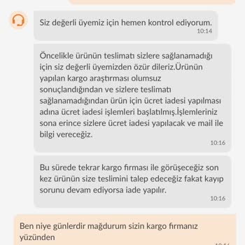 Trendyol Express Ürünümü Kaybetti Ürünümü Ya Da İademi Yapmıyorlar.