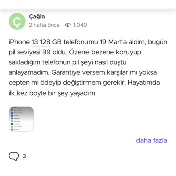 iPhone 11 Şarjın Çabuk Tükenmesi, Durduk Yere Aşırı Isınma Ve Donması