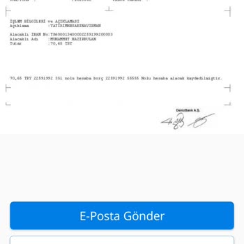 Denizbank Hisse Senedi Aldım Hesabıma Gelmedi