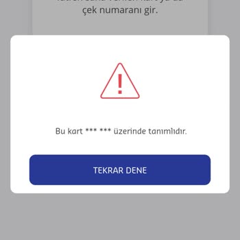Sodexo Uygulama Giriş Hatası