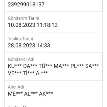 Sendeo Kargo Firması İşini Yapmıyor Kargom Ortada Yok
