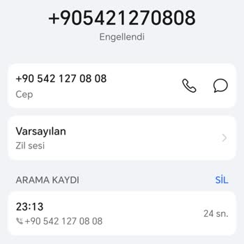 Vodafone 0542 127 0808