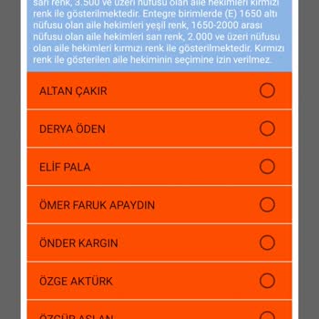 Aile Sağlığı Merkezleri Aile Sağlık Merkezlerindeki Doluluk.