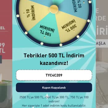 English Home Kupon Kodu Uygulayamama