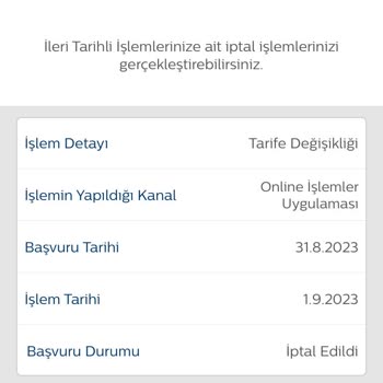 Türk Telekom EGM 10 GB Tarifemi Mobil Uygulamadan Yenileyemiyorum