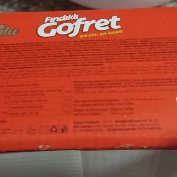 Beyoğlu Çikolata Beyoğlu Fındıklı Gofret Paketleme Hatası