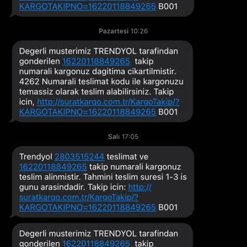 Sürat Kargo Mikro Şubesinin Kargoyu Dağıtmaması
