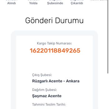 Sürat Kargo Mikro Şubesinin Kargoyu Dağıtmaması
