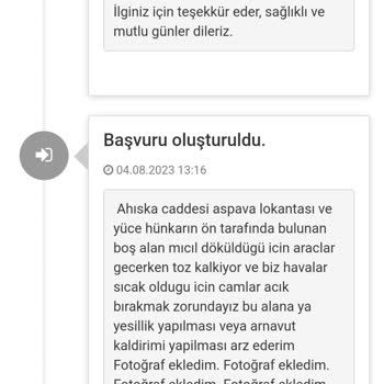 Bursa Büyükşehir Belediyesi Toz Toprak Kaldırıp Yeşillendirme