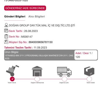 Horoz Lojistik İade Süreci İlerlemiyor