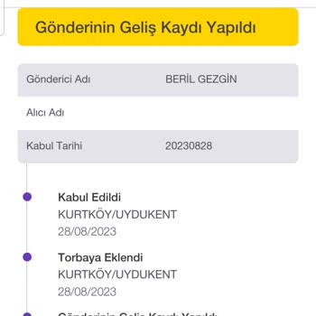 PTT Kargo Gönderi Alıcı Evine Ulaşmadı Başka Yere Gitti