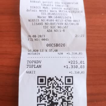 Total İstasyonu Görünümünde Olan Yakıt İstasyonundan Akaryakıt Aldım