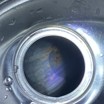 Sözenler Semaver Çelik Olarak Aldığımız Semaver İç Kenar Ve Komple Pas Oluştu!