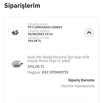 Epttavm Siparişi Hala Hazırlanıyor