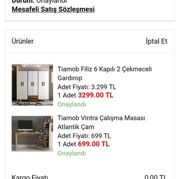 A101 Firmasının Ürün Göndermediği Ve İletişim Kopukluğu